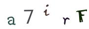 Image CAPTCHA