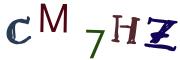 Image CAPTCHA