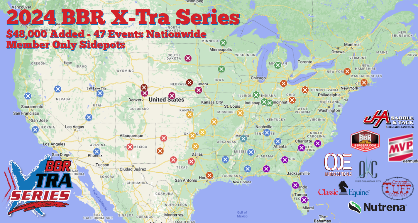 2024 BBR X-Tra Series Map